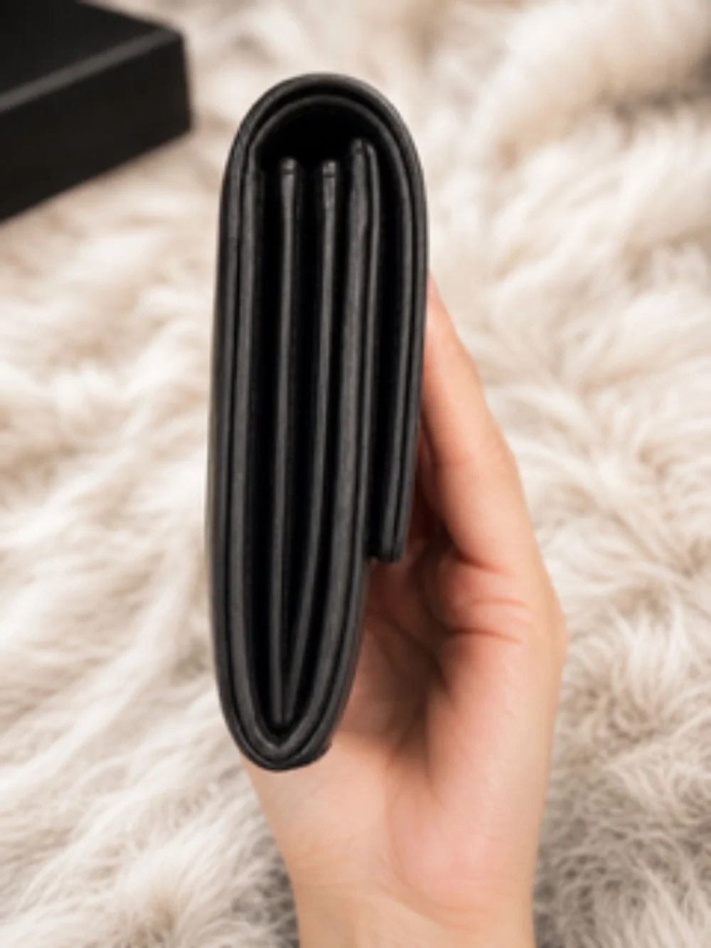 Authentic Chanel Camellia Embossed Clutch , Excellent